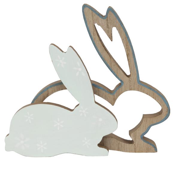 Deko Osterhase aus Holz
