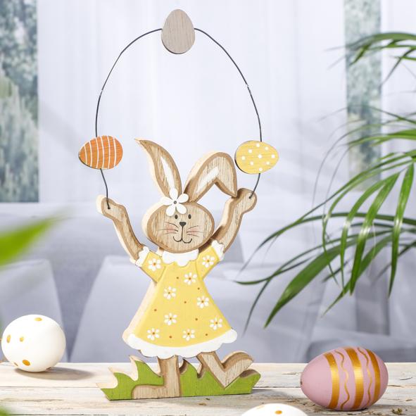 Deko Osterhase aus Holz