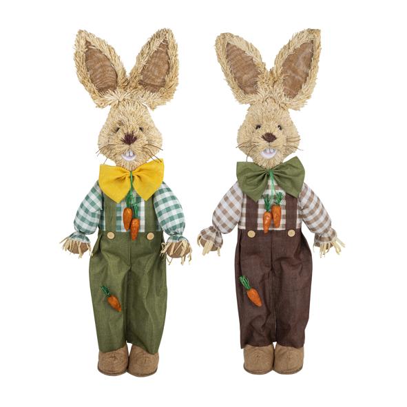 Osterhase, stehend im 2er Set