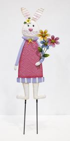 Gartenstecker im Osterdesign