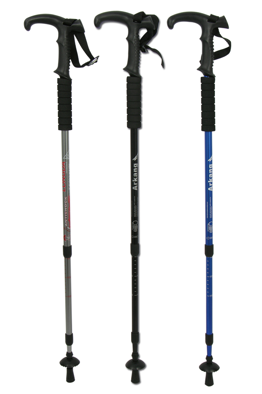 Teleskop-Gehhilfe aus Aluminium höhen-