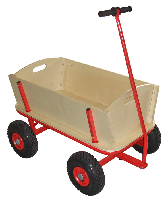 Bollerwagen aus Holz