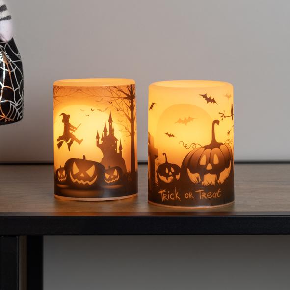 LED-Kerze Halloween