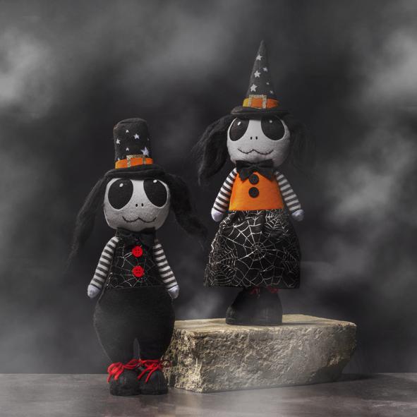 Halloween Puppe, sortiert