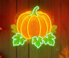 LED Neon Halloween Wanddekoration Kürbis