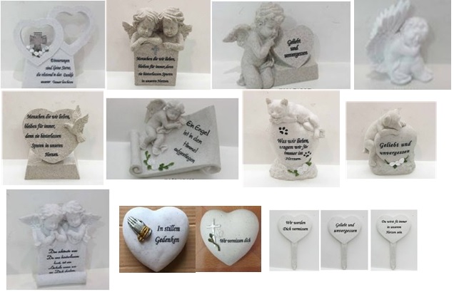 Mixkarton Gedenkartikel 50-tlg., sortiert