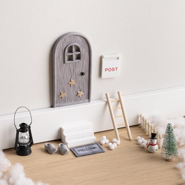 Wichteltür mit Zubehör