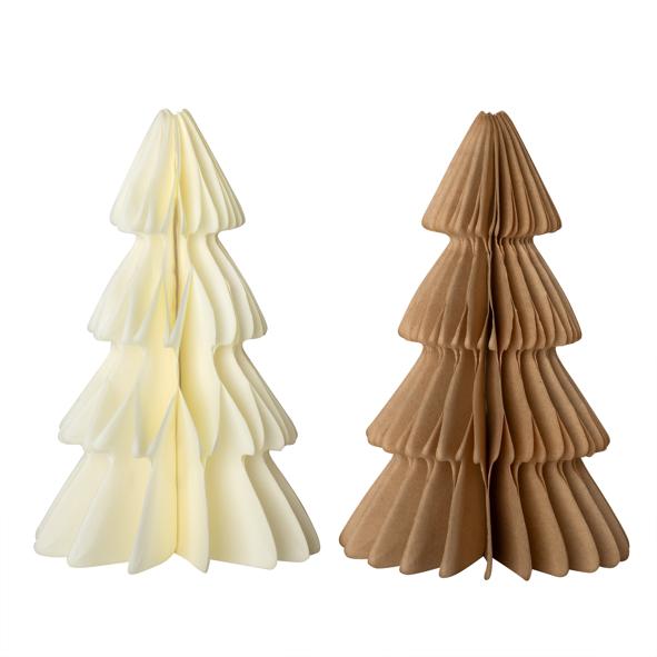 Papier Weihnachtsbaum, Wabenoptik