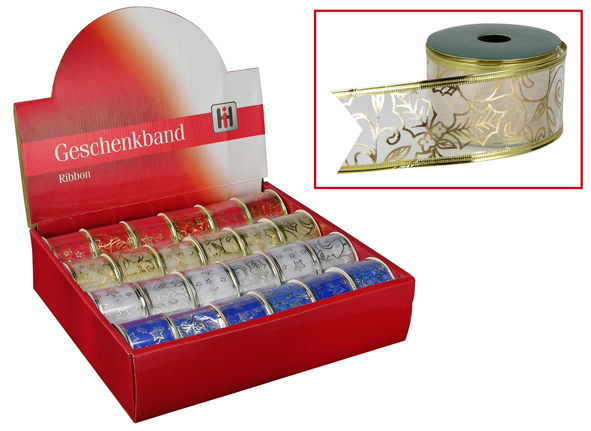 Geschenkband - Display 24 teilig