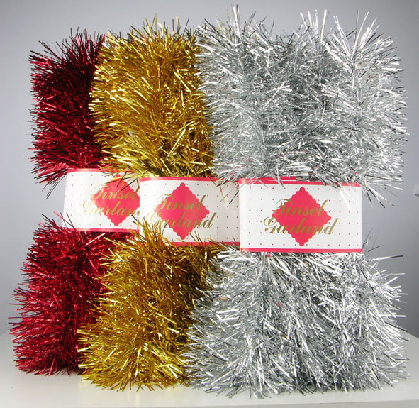 Lamettagirlande aus Kunststoff