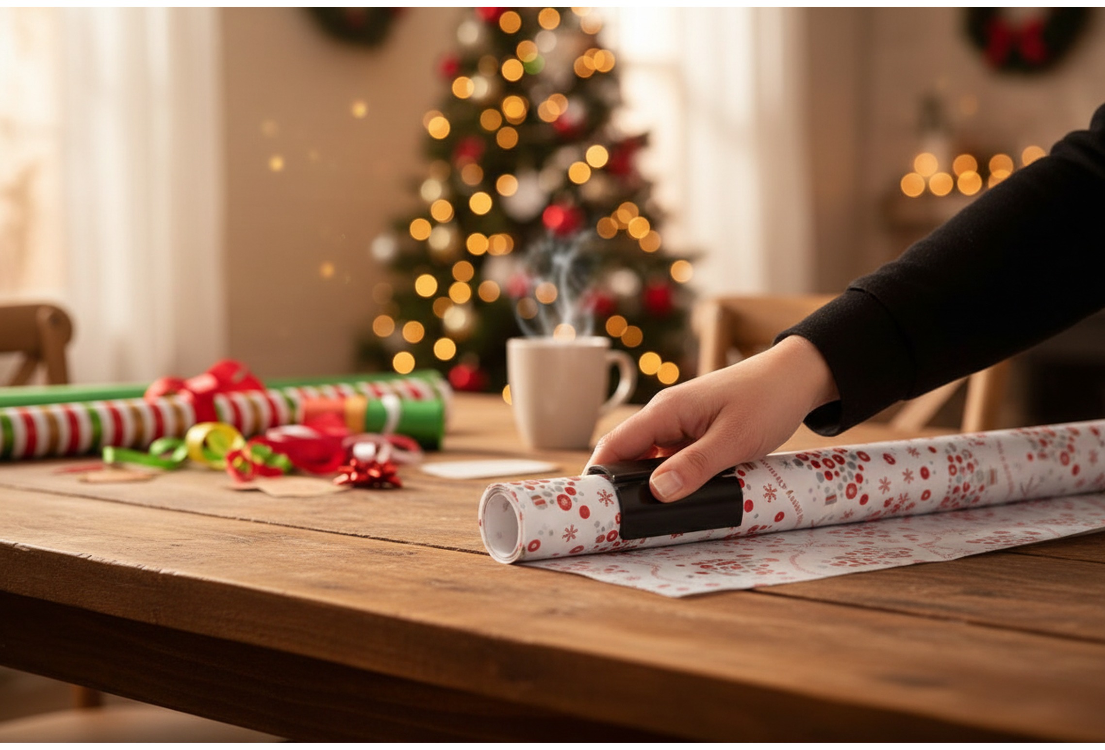 Geschenkpapier-Schneider