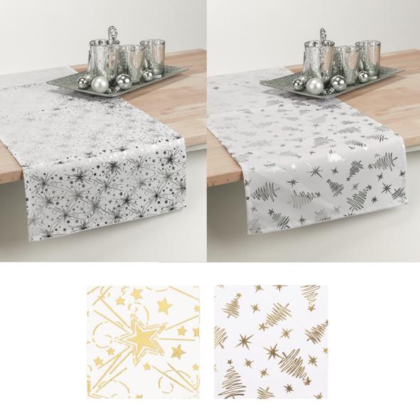 2er set Tischläufer ca. 30 x 120 cm