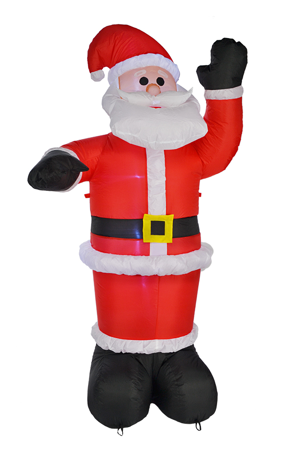 Aufblasbarer Weihnachtsmann