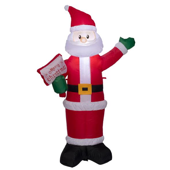 Aufblasbarer Weihnachtsmann