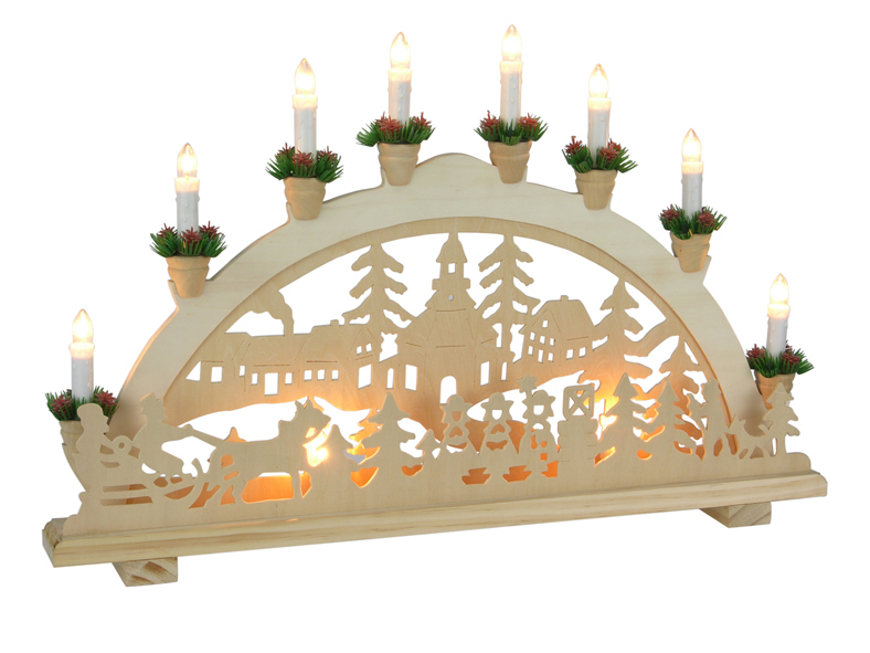 Weihnachtslichterbogen