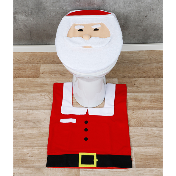 WC-Weihnachtsdekorations-Set, 2-tlg.