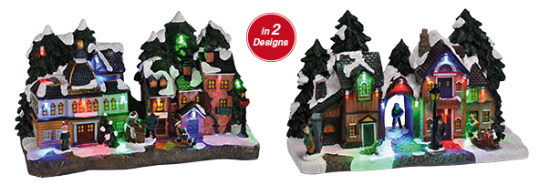 Beleuchtete Weihnachtsstadt