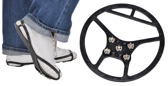 Überzieher für alle Schuhe, Spikeschuh