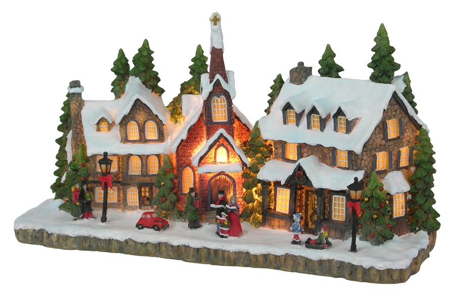 Beleuchtete Weihnachtsstadt