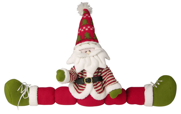 Weihnachtsmann-Zugluftstopper