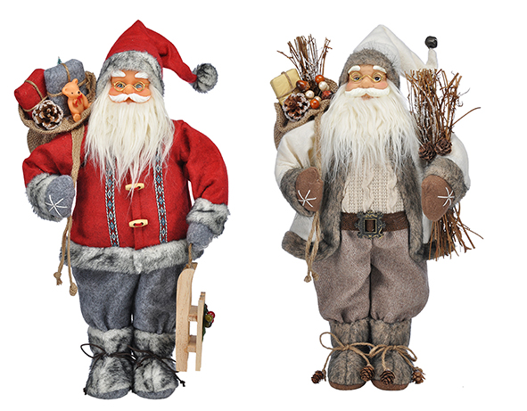Weihnachtsmann, 2 verschiedene Designs