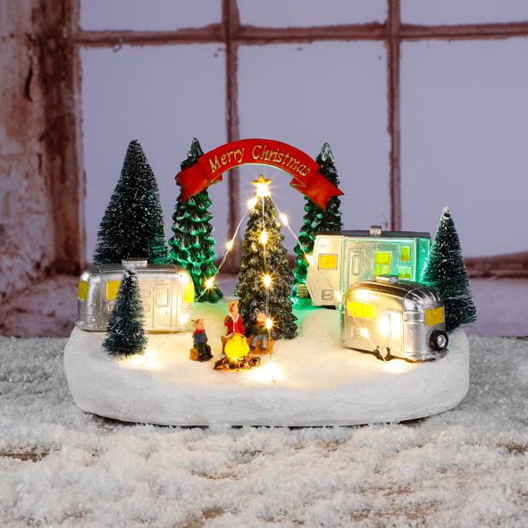 Beleuchtete Weihnachtsstadt