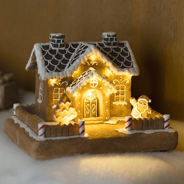 Beleuchtete Lebkuchenstadt