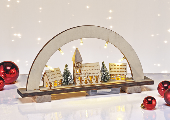 Weihnachts-Lichterbogen