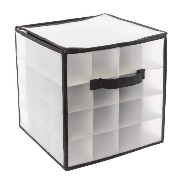 Weihnachtskugelorganizer, 64 Kugeln