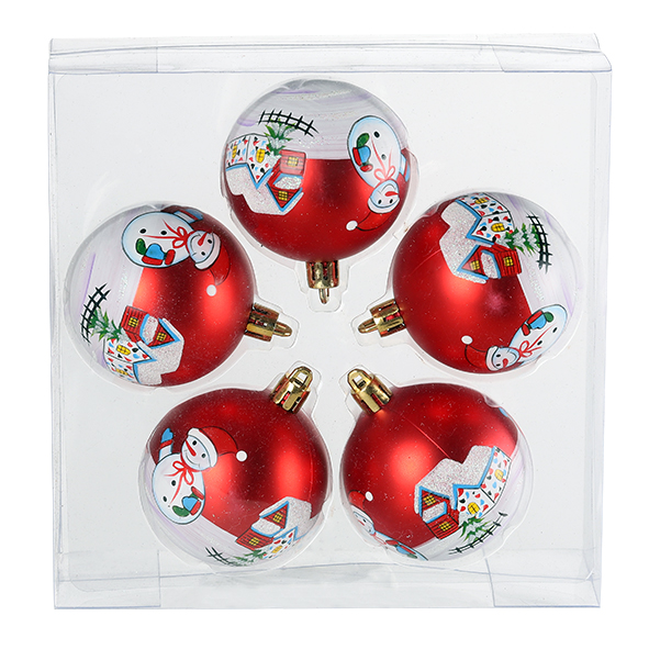 Christbaum-Dekorations-Set, 60-tlg.