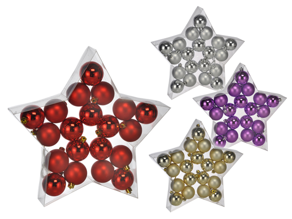 Christbaumkugeln 20er Set