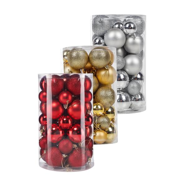 Christbaumkugeln 40er Set