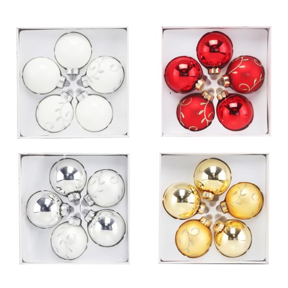 Christbaumkugeln 5er Set