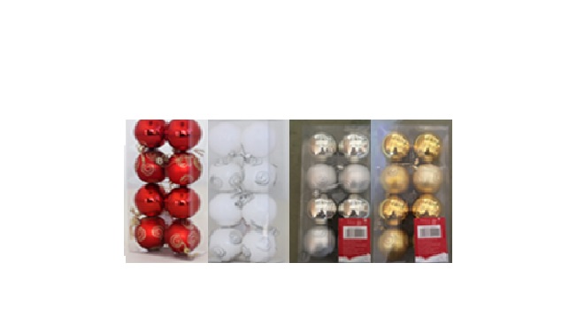 Christbaumkugeln 8er Set