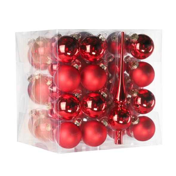 Christbaumkugeln 60er Set