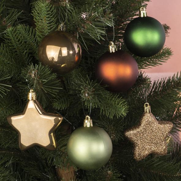 Christbaumkugeln 50er Set