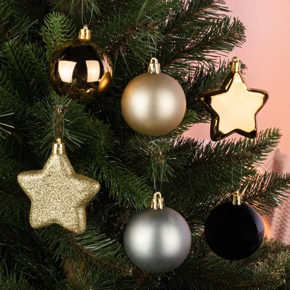 Christbaumkugeln 50er Set