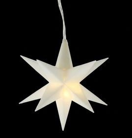 3D-LED-Stern, Ø 11 cm, weiß