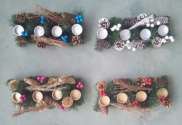 Adventsgesteck ca. 30 cm