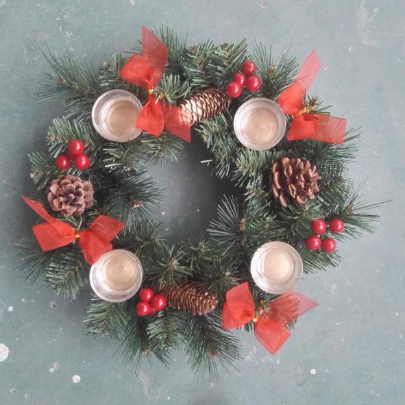 Adventskranz Ø 30 cm