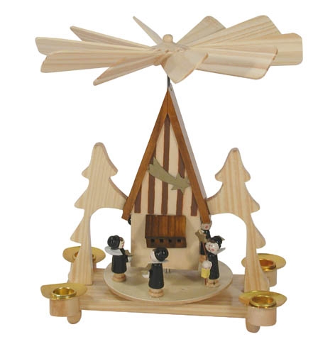 Weihnachtspyramide aus Holz