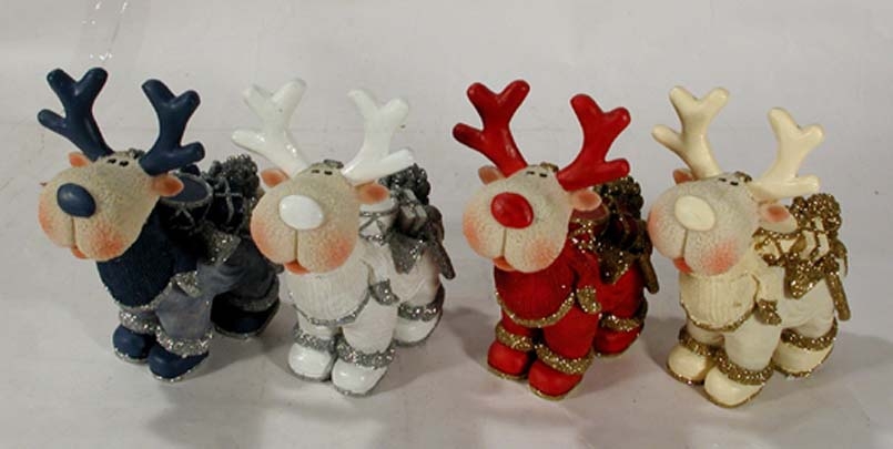 Rentier aus Polyresin, 27 cm