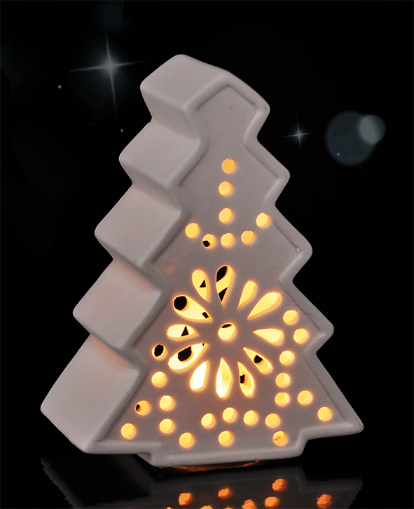 LED Weihnachtsbaum aus Keramik