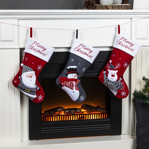 Nikolaus- / Weihnachtsstrumpf