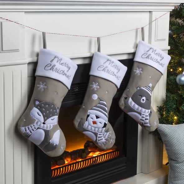 Nikolaus- / Weihnachtsstrumpf
