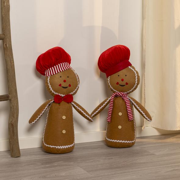 Lebkuchenfiguren aus Filz