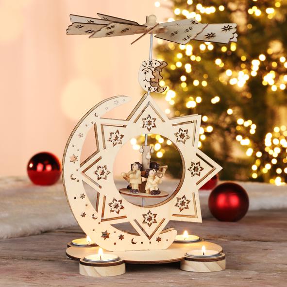 Weihnachtspyramide aus Holz