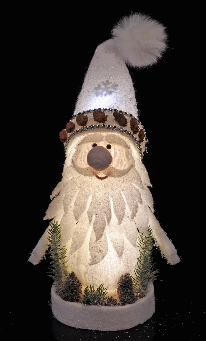 Beleuchteter Deko-Weihnachtsmann
