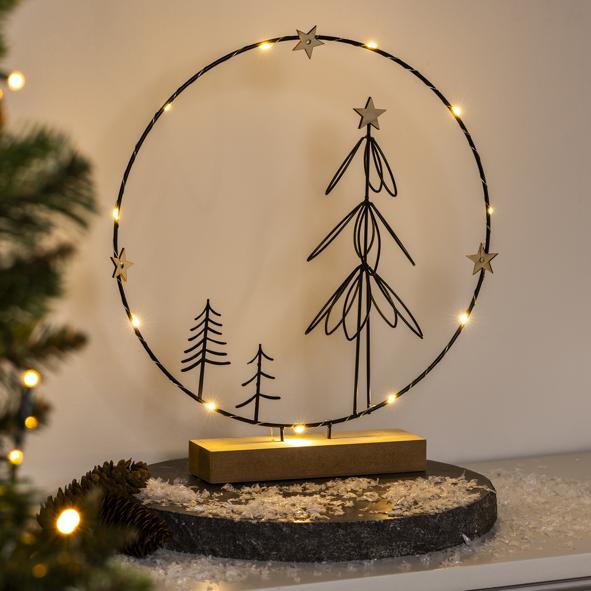 LED-Weihnachtsdekoration Bäume & Sterne