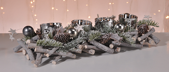 Teelichthalter für 4 Teelichter